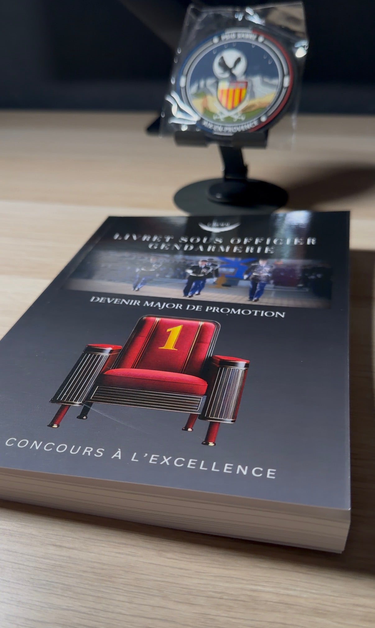 Pack livret papier et rondache gendarmerie pour préparation concours sous-officier